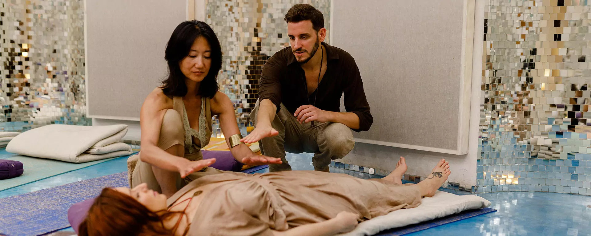 Online energy healer certification training session with live instructor