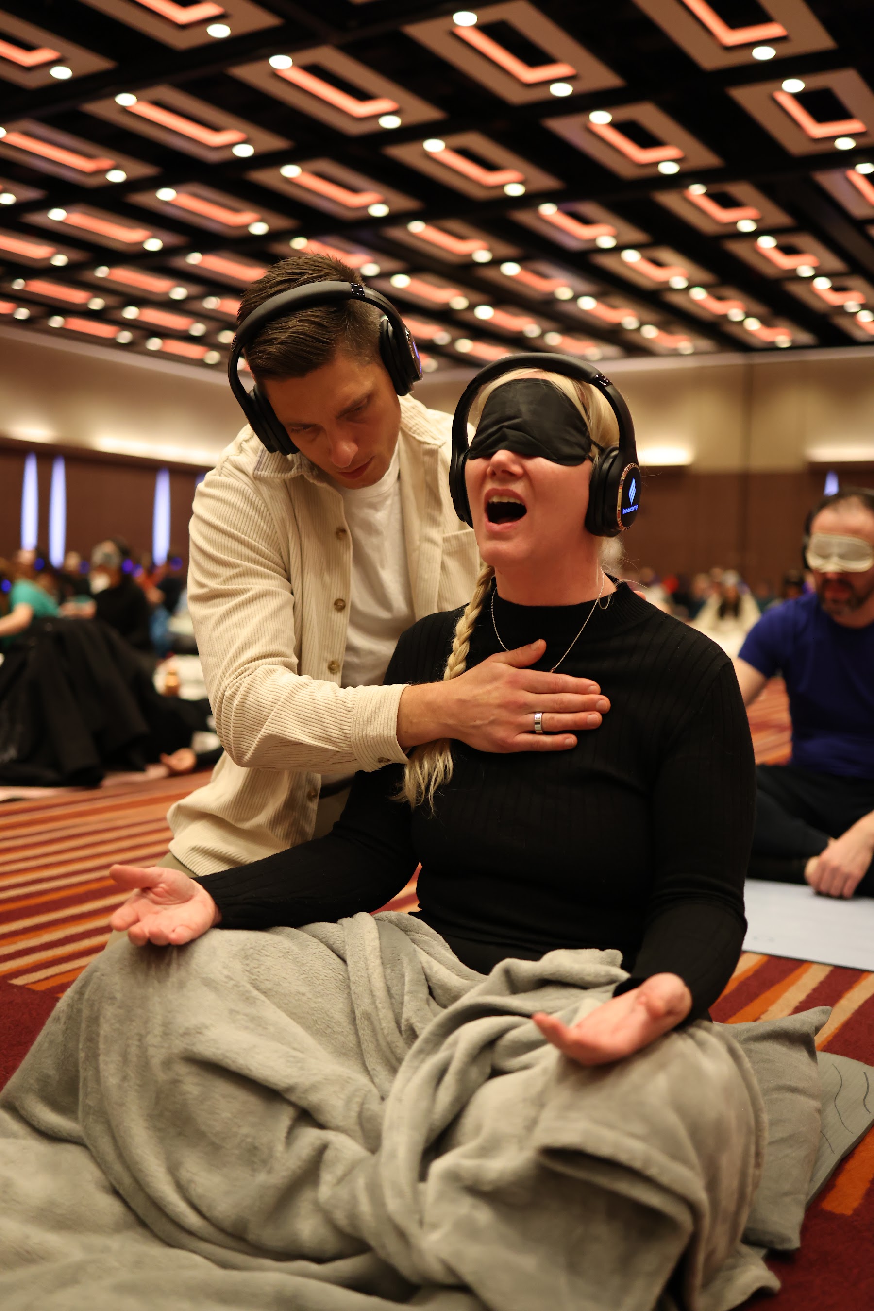 A facilitator at work