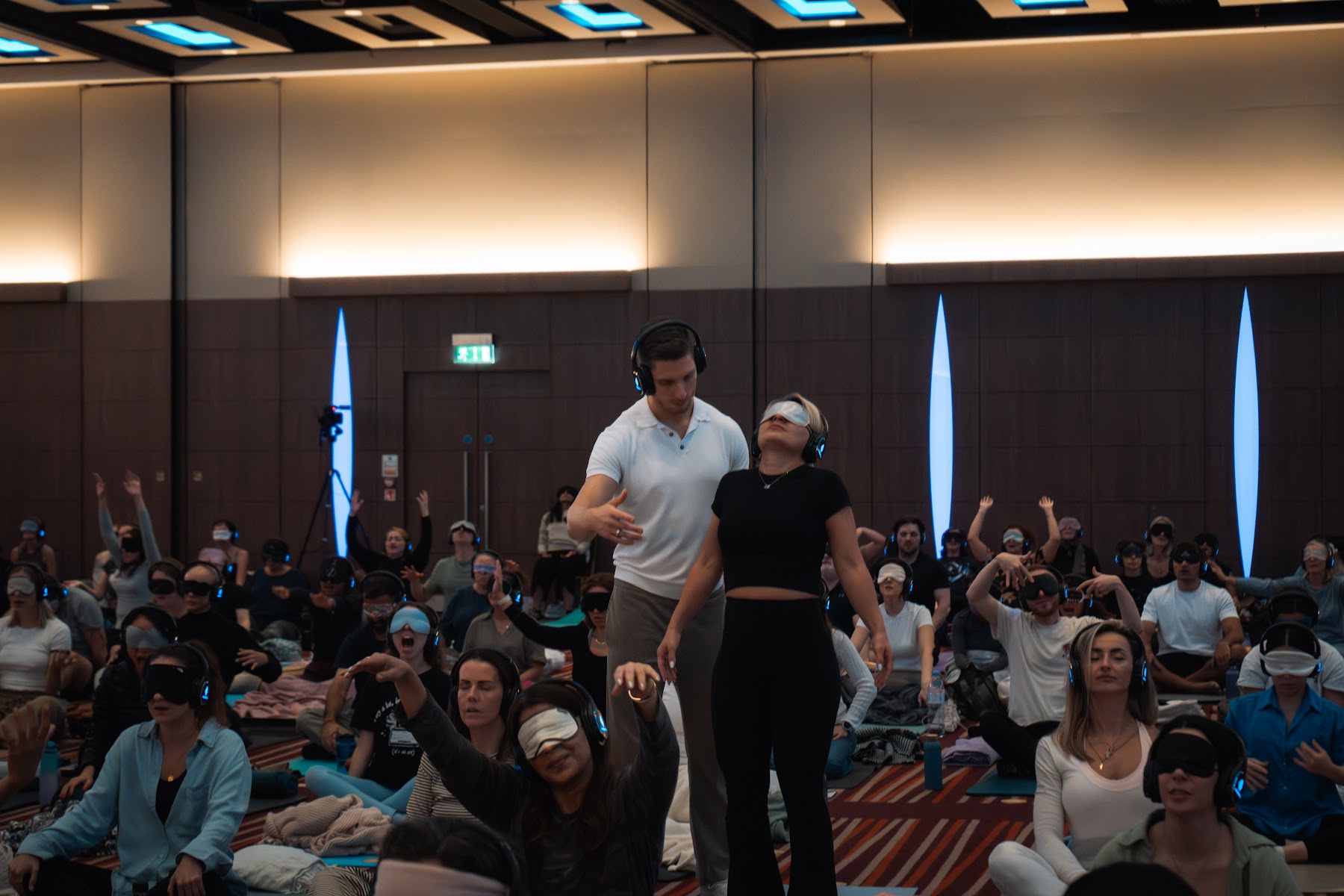 A Holosomatic® Breathwork session at InnerCamp