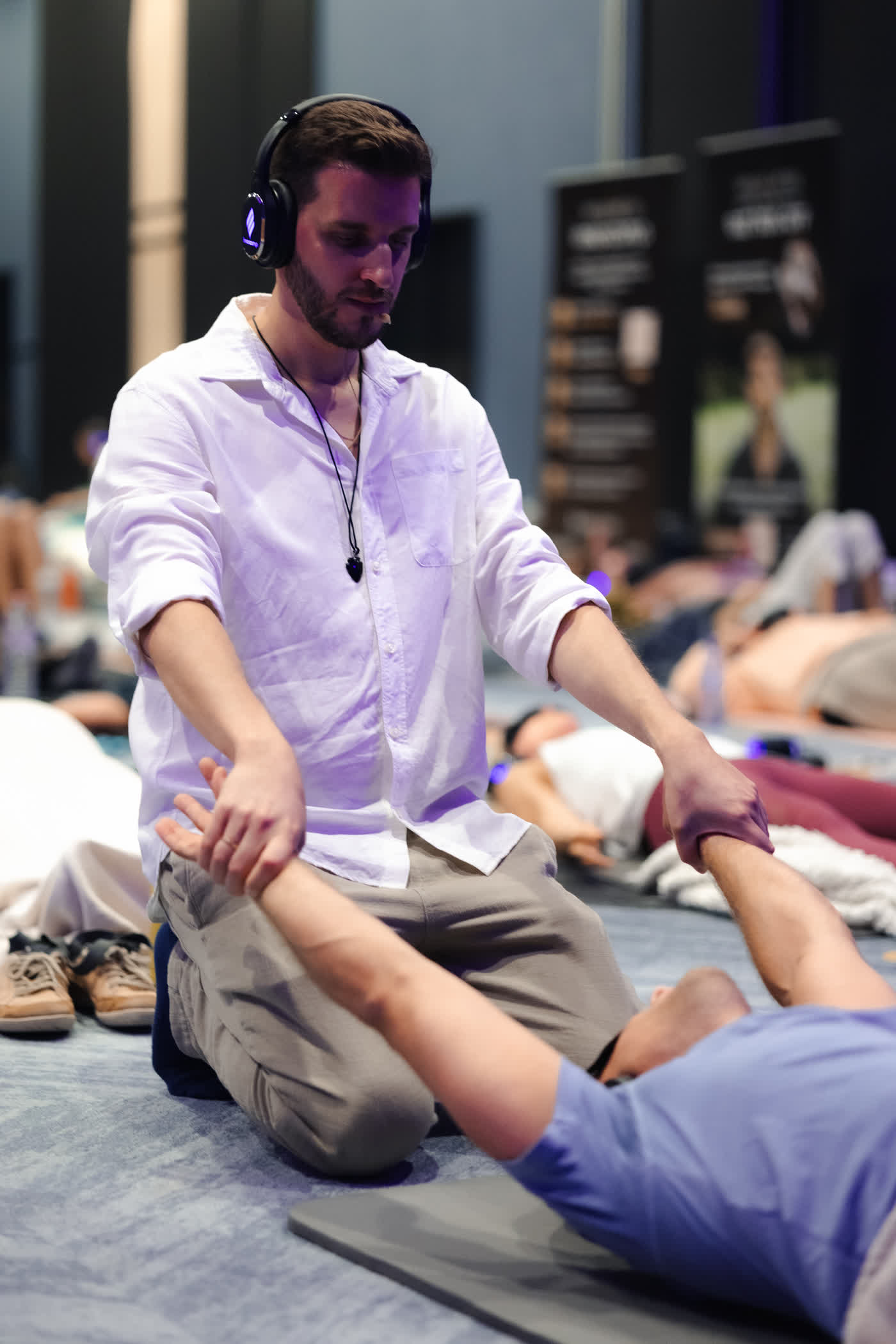 A Holosomatic® Energy session at InnerCamp