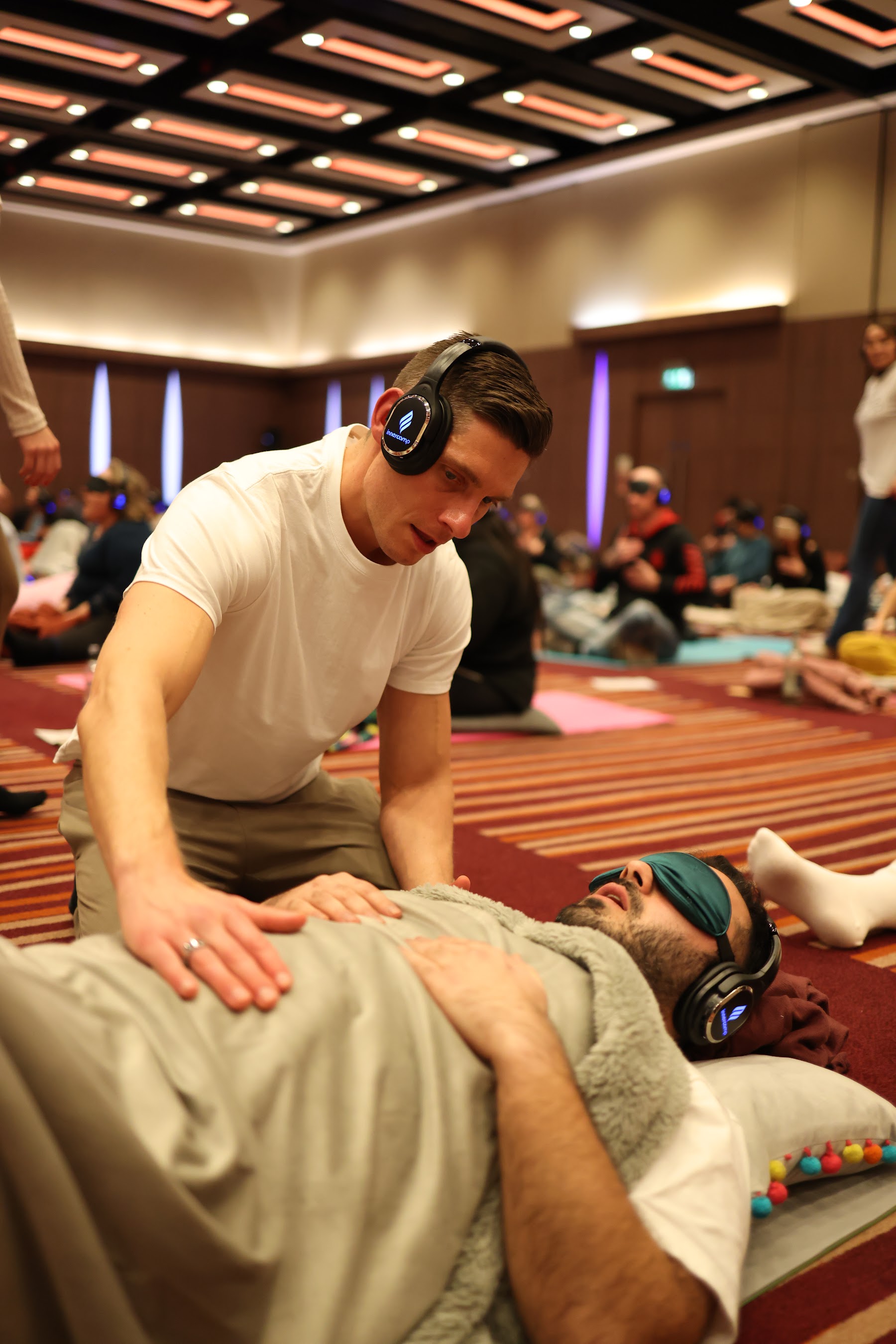Ease after a deep session — from a previous InnerCamp retreat