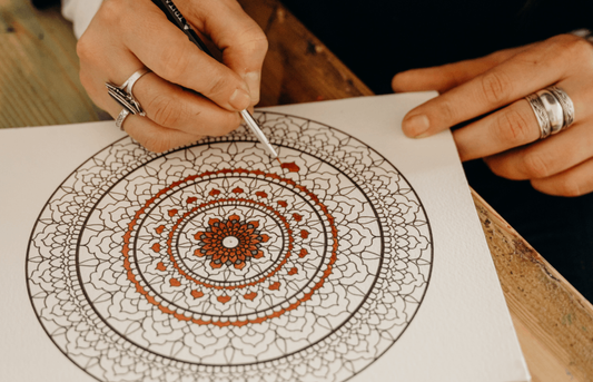 Ways to compliment your breathwork session with mandalas